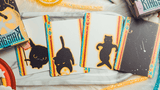 Space Cat V2 Playing Cards by King Star - Brown Bear Magic Shop