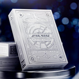 Star Wars Light Side Silver Edition Playing Cards (White) by theory11 - Brown Bear Magic Shop