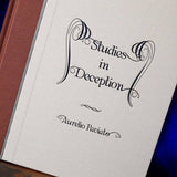 Studies in Deception by Aurelio Paviato - Brown Bear Magic Shop