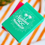 Summer NOC Pro Sunrise (Teal) Playing Cards - Brown Bear Magic Shop