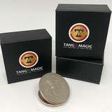 Super Expanded Shell Half Dollar (tail) by Tango - (D0082) - Brown Bear Magic Shop