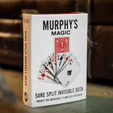 SURE SPLIT Invisible Deck Bicycle by Murphy's Magic - Brown Bear Magic Shop