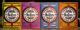 The Beatles Playing Cards - Pink by theory11 - Brown Bear Magic Shop