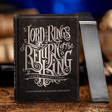 The Lord of the Rings - Return of the King Playing Cards (Black Gilded Edition) by Kings Wild - Brown Bear Magic Shop