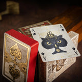 The Parlour Royale Ivory Edition (Red Edge Printing) Playing Cards - Brown Bear Magic Shop
