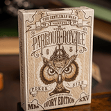 The Parlour Royale Ivory Edition (Red Edge Printing) Playing Cards - Brown Bear Magic Shop