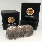 Triple TUC Half Dollar (D0183) by Tango - Brown Bear Magic Shop