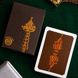 ACE FULTON'S 10 YEAR ANNIVERSARY TOBACCO BROWN PLAYING CARDS - Brown Bear Magic Shop
