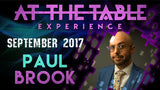 At The Table Live Lecture - Paul Brook September 20th 2017 video DOWNLOAD - Brown Bear Magic Shop