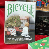Bicycle Vintage Christmas Playing Cards by Collectable Playing Cards - Brown Bear Magic Shop