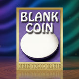 Blank Coin by Meir Yedid Magic - Brown Bear Magic Shop