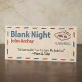 Blank Night by John Archer - Brown Bear Magic Shop