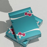 Cherry Casino Playing Cards - Tropicana Teal - Brown Bear Magic Shop