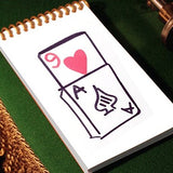 Close-up Cardiographic 9H by Martin Lewis - Brown Bear Magic Shop