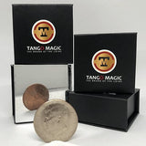 Copper Silver Coin (Half Dollar/English Penny) by Tango - Brown Bear Magic Shop