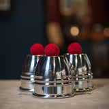 CUPS and BALLS Aluminum by Murphy's Magic - Brown Bear Magic Shop