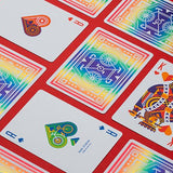 DKNG Rainbow Wheels Playing Cards by Art of Play - Brown Bear Magic Shop