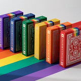 DKNG Rainbow Wheels Playing Cards by Art of Play - Brown Bear Magic Shop