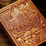 Empire City Manhattan Sunrise Edition Playing Cards - Brown Bear Magic Shop