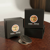 Expanded Shell Half Dollar Magnetic (D0159) by Tango - Brown Bear Magic Shop