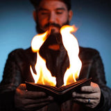 Fire Wallet by Murphy's Magic Supplies Inc. - Brown Bear Magic Shop