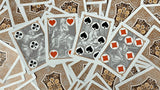 Four Continents (Copper) Playing Cards - Brown Bear Magic Shop