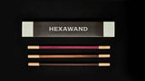 Hexawand Purple Heart Wood by The Magic Firm - Brown Bear Magic Shop