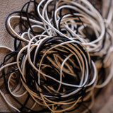 Joe Rindfleisch's Executive Rubber Bands (B&W Combo) - Brown Bear Magic Shop