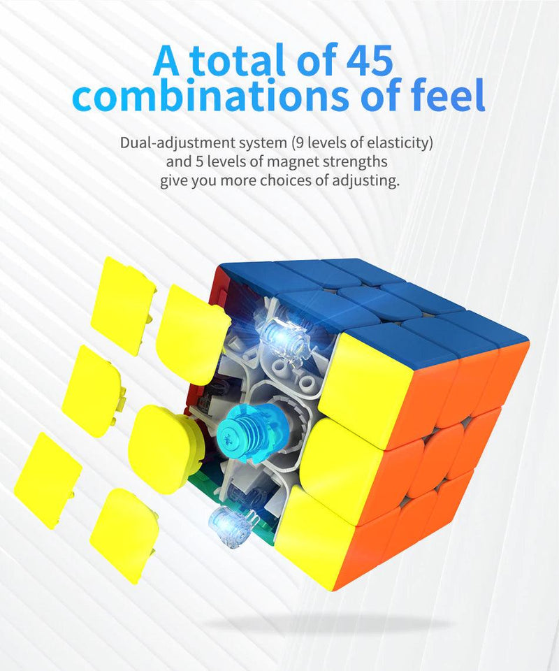 Moyu Weilong WRM 2021 Magnetic Cube 3x3 - Brown Bear Magic Shop