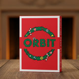 Orbit Christmas V2 Playing Cards - Brown Bear Magic Shop