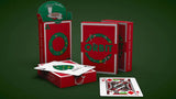 Orbit Christmas V2 Playing Cards - Brown Bear Magic Shop