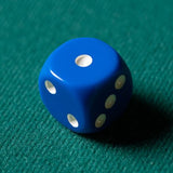 REPLACEMENT DIE WHITE (GIMMICKED) FOR MENTAL DICE by Tony Anverdi - Brown Bear Magic Shop