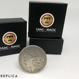Replica Morgan Steel Coin by Tango Magic - Brown Bear Magic Shop