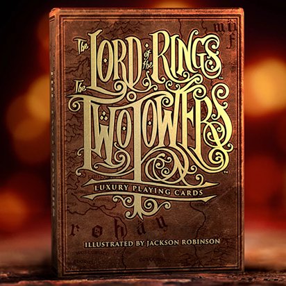 The Lord of the Rings - Two Towers Playing Cards by Kings Wild Project - Brown Bear Magic Shop