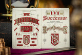 The Successor Monarch White Limited Edition Playing Cards - Brown Bear Magic Shop