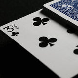 Three and a Half of Clubs Bicycle Rider Back - Brown Bear Magic Shop