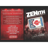 Zenith (online instructions) by David Stone - Brown Bear Magic Shop