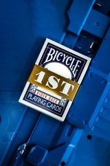 1ST Edition Bicycle Rider Backs In Blue - Brown Bear Magic Shop