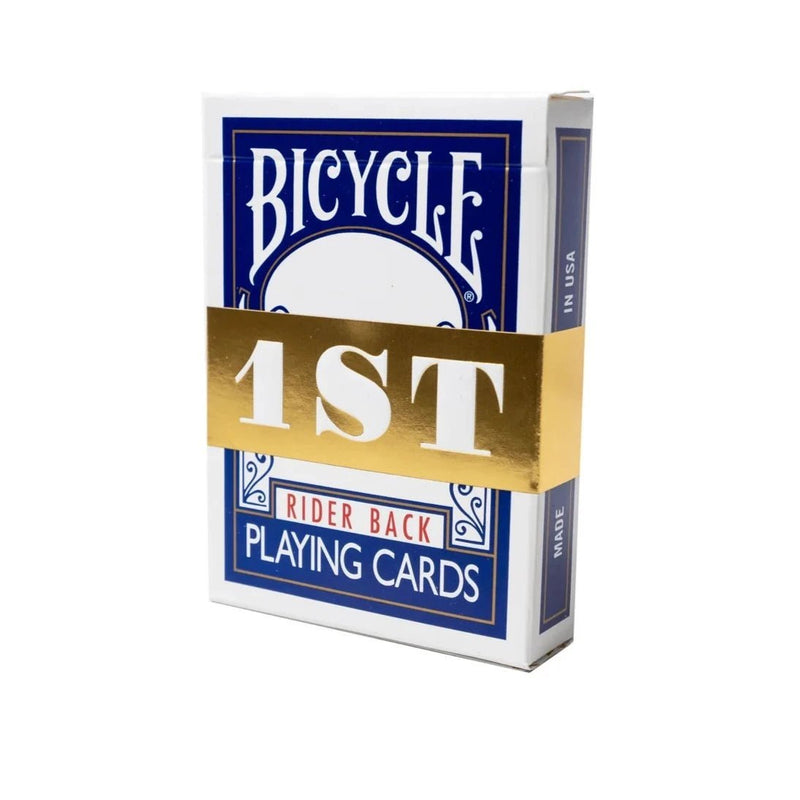 1ST Edition Bicycle Rider Backs In Blue - Brown Bear Magic Shop