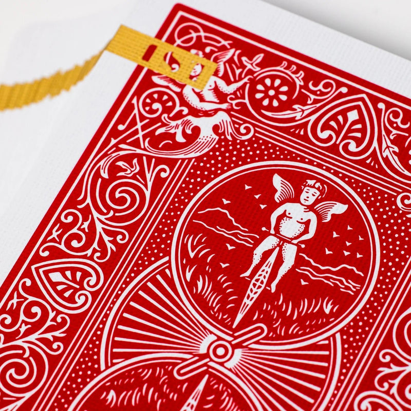 1ST Edition Bicycle Rider Backs In Red - Brown Bear Magic Shop