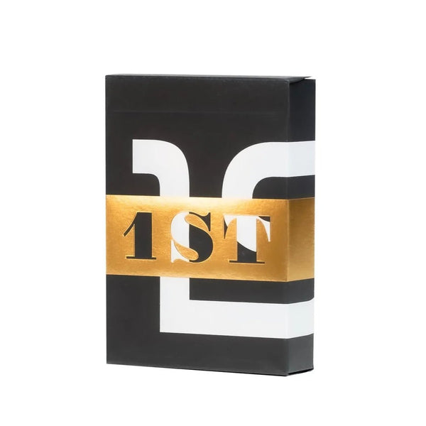 1ST Playing Cards V6 - Black - Brown Bear Magic Shop