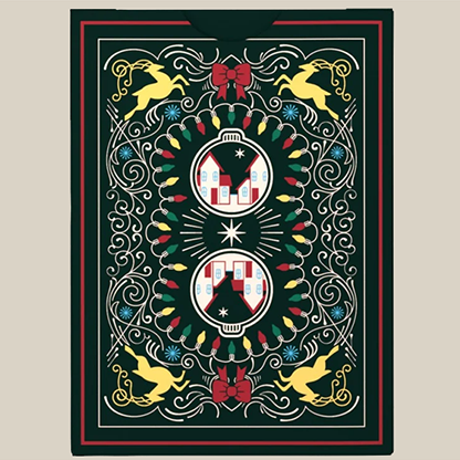 Bicycle Home for the Holidays Playing Cards by US Playing Cards