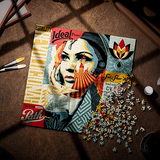 OBEY Jigsaw Puzzle by theory11
