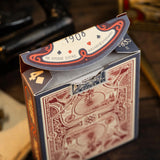 Le Voyage Du Chat Rouge Playing Cards by Stockholm17