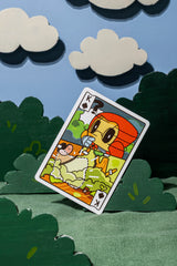 Bicycle Paper Royals Red Riding Hood Playing Cards by RunIt Decks