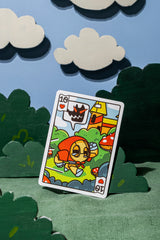 Bicycle Paper Royals Red Riding Hood Playing Cards by RunIt Decks
