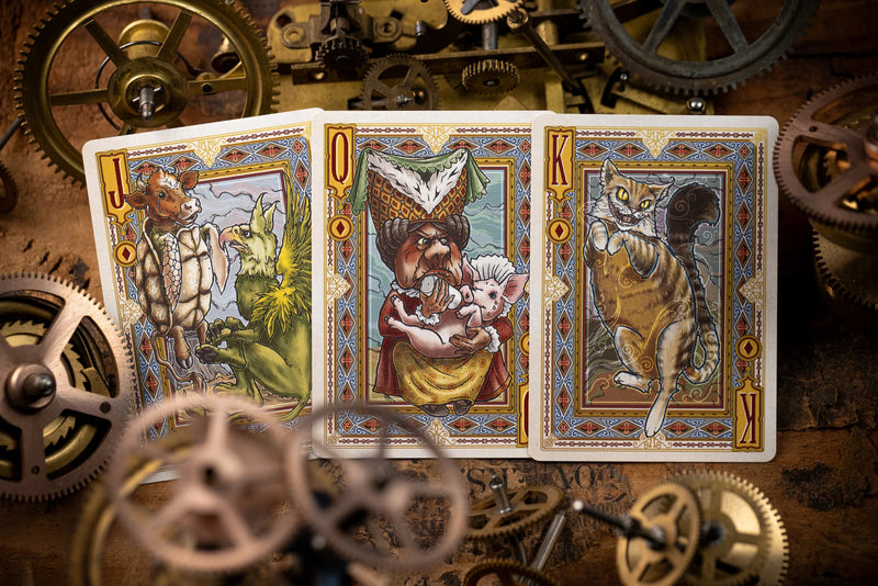 Alice in Wonderland Playing Cards by Kings Wild - Brown Bear Magic Shop