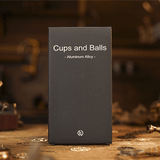 Aluminum Alloy Cups and Balls Set by TCC Magic - Brown Bear Magic Shop