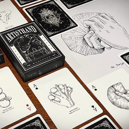 Artist Hand Playing Cards - Brown Bear Magic Shop