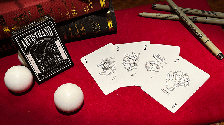 Artist Hand Playing Cards - Brown Bear Magic Shop